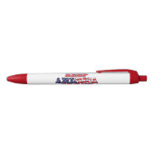 Keep America Great Trump 2020 Zwarte Inkt Pen (Bovenkant)