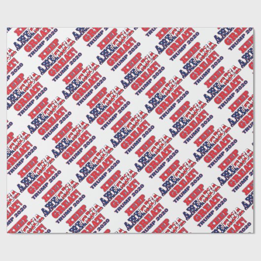 Keep-America-Great-Trump Cadeaupapier (Vlak)