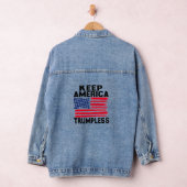 Keep america trompelloze denim jas denim jacket (Hangar)