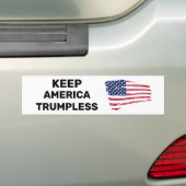 Keep America Trumpless Bumpersticker (Op auto)