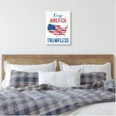 Keep America Trumpless V Canvas Afdruk (Insitu (Slaapkamer))