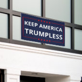Keep America Trumpless VI Spandoek (Buitenkant Gebouw)