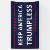 Keep America Trumpless VI Spandoek (Verticaal)