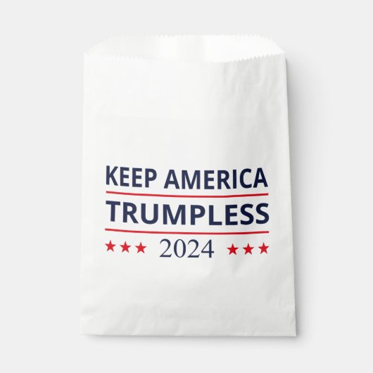 Keep America Trumpless VII Bedankzakje (Voorkant)