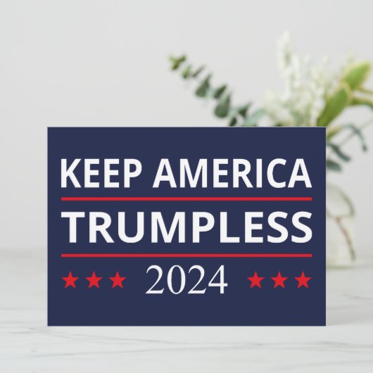 Keep America Trumpless VII Kaart (Staand voorkant)