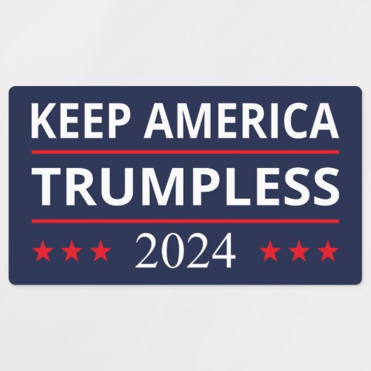 Keep America Trumpless VII Labels (Design 1)