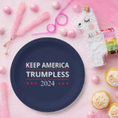 Keep America Trumpless VII Papieren Bordje (Feest)