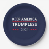 Keep America Trumpless VII Papieren Bordje (Voorkant)