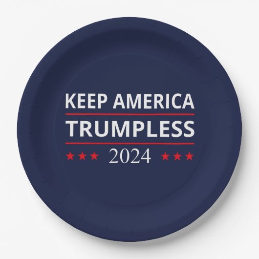 Keep America Trumpless VII Papieren Bordje (Voorkant)