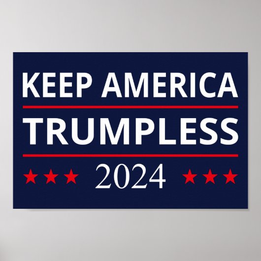 Keep America Trumpless VII Poster (Voorkant)