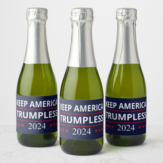 Keep America Trumpless VII Sparkling Wijnetiket (Flessen)