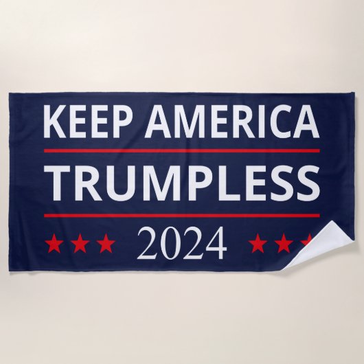 Keep America Trumpless VII Strandlaken (Voorkant)