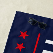 Keep America Trumpless VII Strandlaken (In situ)