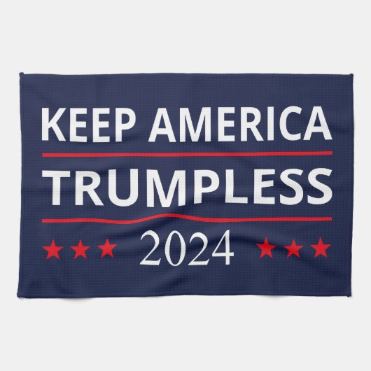 Keep America Trumpless VII Theedoek (Horizontaal)
