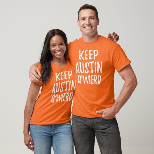 "Keep Austin Q'Weird" T-shirt (Unisex)