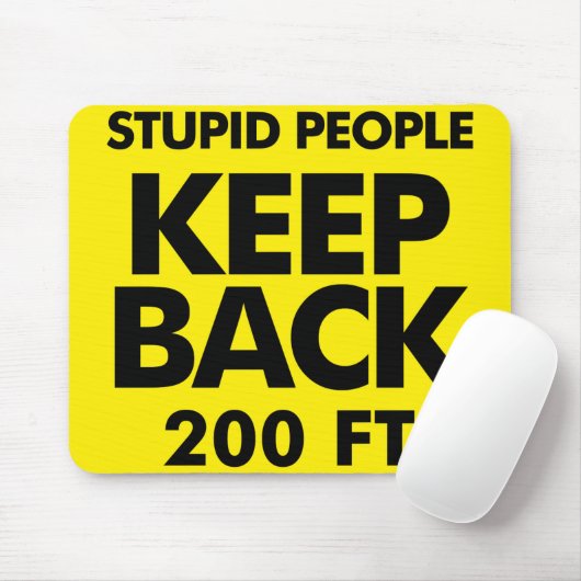 Keep Back mousepad Muismat (Met muis)