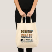 "Keep Calif Clean" boodschappentas Tote Bag (Voorkant (product))