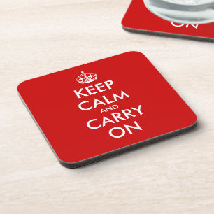 Keep calk cork coaster Customizable template Onderzetter
