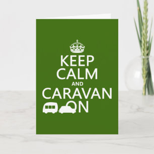 Keep Calm and Caravan On Kaart