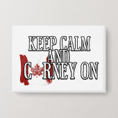 Keep Calm and Carney On Button (Voorkant)