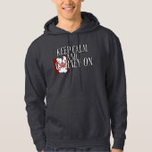 Keep Calm and Carney On Hoodie (Voorkant)