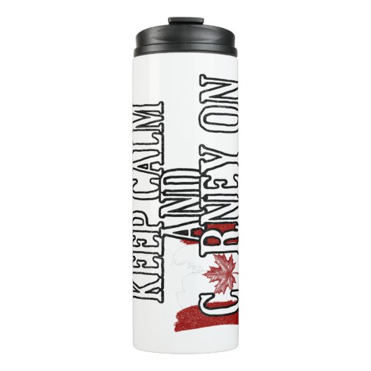 Keep Calm and Carney On Thermosbeker (Voorkant)