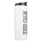 Keep Calm and Carney On Thermosbeker (Gedraaid links)