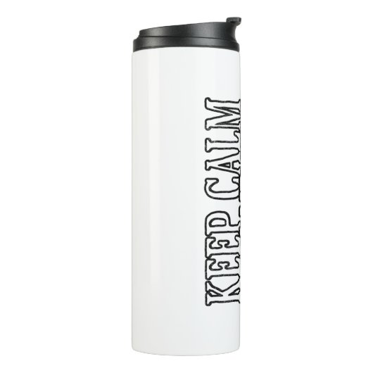 Keep Calm and Carney On Thermosbeker (Gedraaid links)