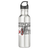 Keep Calm and Carney On Waterfles (Voorkant)