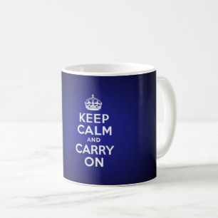 Keep calm and carry on koffiemok