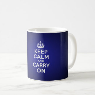 Keep calm and carry on koffiemok