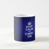 Keep calm and carry on koffiemok (Center)