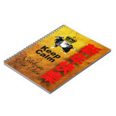 Keep Calm and Celebrate Goat Year 2027 NB2 Notitieboek (Linkerzijde)