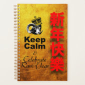 Keep Calm and Celebrate Ram Year 2027 Pl2 Planner (Voorkant)