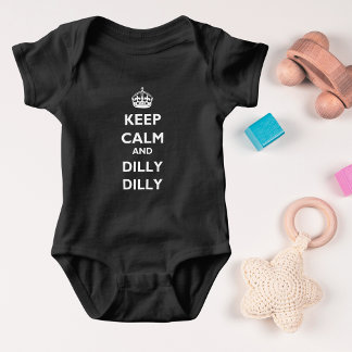 Keep Calm and Dilly Dilly Baby Jersey Bodysuit