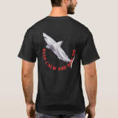 Keep Calm and Dive One T-shirt (Achterkant)
