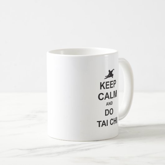 keep Calm and do Tai Chi Koffiemok (Voorkant rechts)
