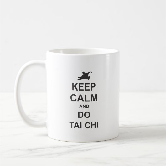 keep Calm and do Tai Chi Koffiemok (Links)