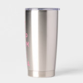 Keep Calm and Do Yoga Geïsoleerde Drinkbeker (Links)