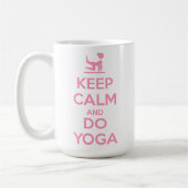 Keep Calm and Do Yoga Koffiemok (Links)