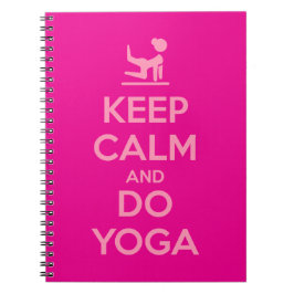Keep Calm and Do Yoga Notitieboek
