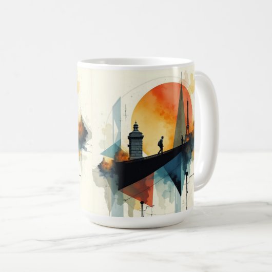 Keep Calm and Drink Coffee Mug Koffiemok (Voorkant rechts)