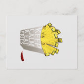 Keep Calm and Eat Fries Art Pop Briefkaart (Voorkant)