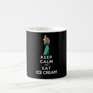 keep calm and eat ice cream koffiemok