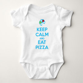 Keep Calm and Eat Pizza 1 Romper