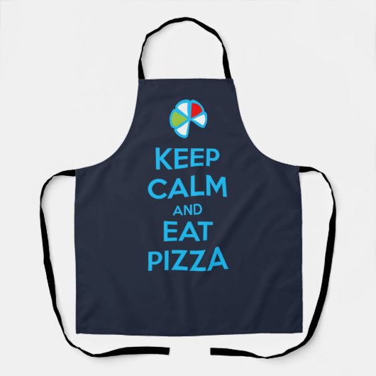 Keep Calm and Eat Pizza 1 Schort (Voorkant)