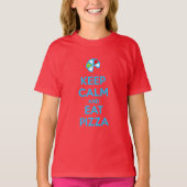 Keep Calm and Eat Pizza 1 T-shirt (Voorkant)