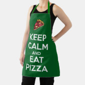 Keep Calm and Eat Pizza 2 Schort (Insitu)