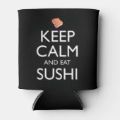 Keep Calm And Eat Sushi Blikjeskoeler (Voorkant)