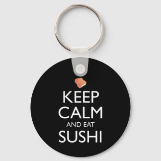 Keep Calm And Eat Sushi Sleutelhanger